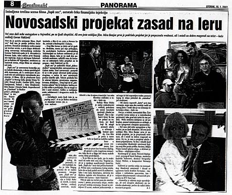 Topli Zec Novosadski projekat